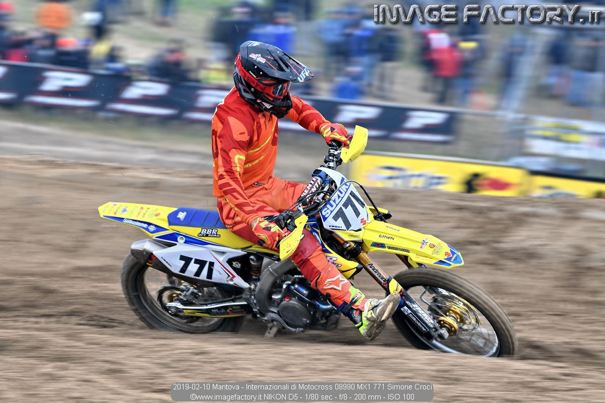 2019-02-10 Mantova - Internazionali di Motocross 08990 MX1 771 Simone Croci